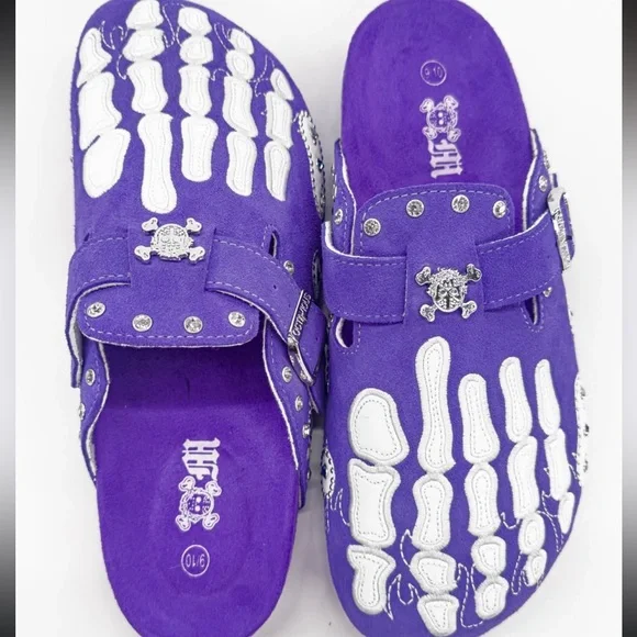 💜 OCTAVIOUS MARKS CLOGS LAUGH VADER PURPLE 💜